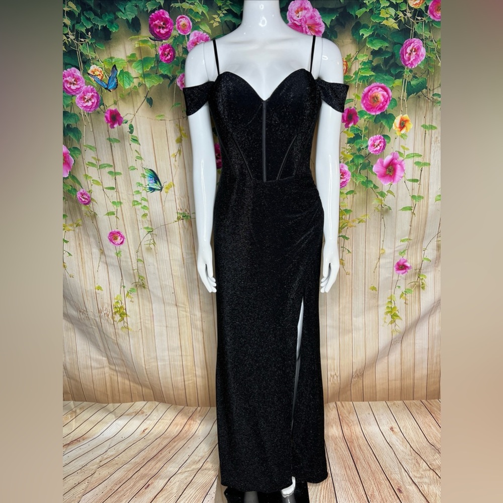 Cindy Collection Long Gown Dress.